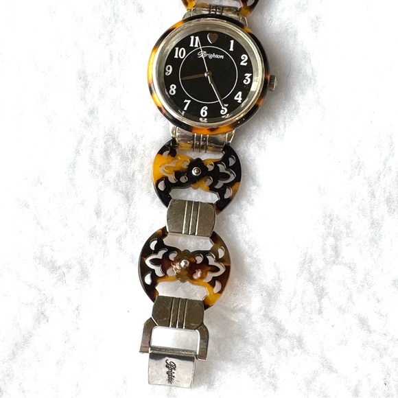 Brighton Monarch Tortoise Shell Watch - Picture 4 of 9